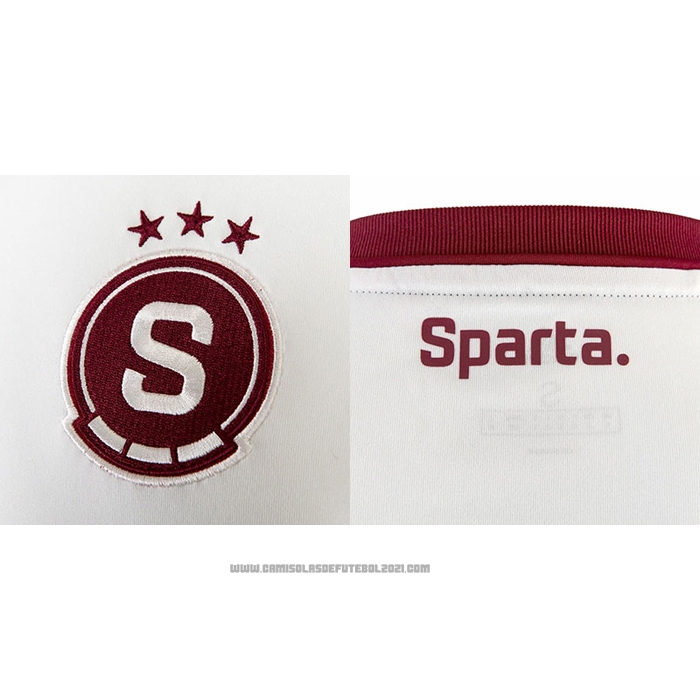 Camisola Sparta Praha 2º 2021-2022 Tailandia